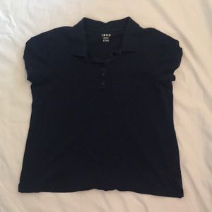 IZOD NAVY BLUE WOMENS POLO